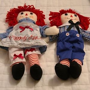Perfect Condition Raggedy Ann and Andy Doll